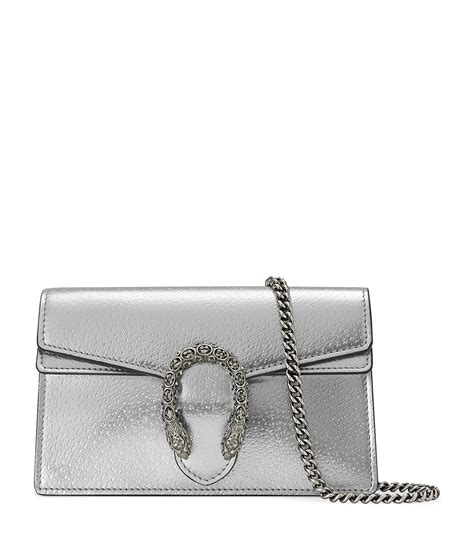 gucci dionysus super mini silver|dionysus gg small shoulder bag.